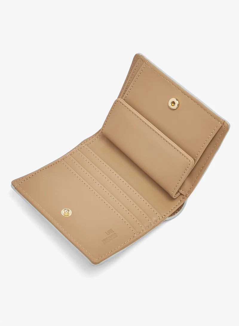 Love Moschino Quilted PU Wallet